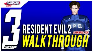 RESIDENT EVIL 2 SCENARIO A LEON  GAMEPLAY WALKTHROUGH NO COMMENTARY  PART 3 END BOSS FIGHT [upl. by Sid]