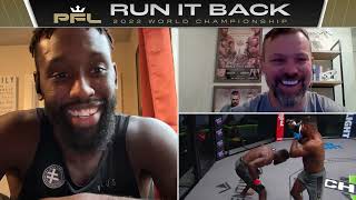 Dilano Taylor and Sean OConnell Watch Back his PFL Challenger Series Win  PFL Run It Back Ep 16 [upl. by Yraccaz]