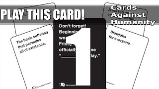 Cards Against Humanity Online  Pretend Youre Xyzzy  Part 1 [upl. by Semaj]