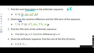 Identifying Arithmetic and Geometric Sequences A Comprehensive Guide [upl. by Nomaid12]