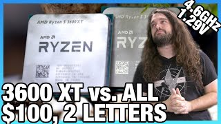 AMD Ryzen 5 3600XT CPU Review amp Benchmarks 100 for 2 Letters vs 3600 3700X More [upl. by Alec662]