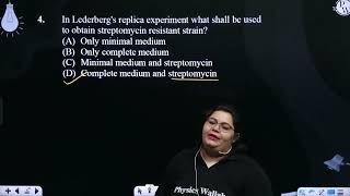 In Lederbergs replica experiment what shall be used to obtain streptomycin resistant strain [upl. by Mirelle]