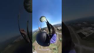 POV Jumping with rcptusa 🎥 laidbackberserker airborne rcptusa roundcanopyparachutingteam [upl. by Horwath999]