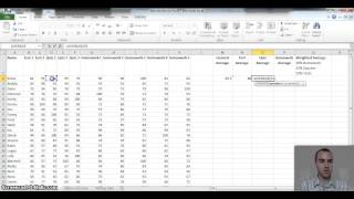 Calculating Weighted Grades [upl. by Gaul]