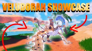 ⚡️ VELUDORAH SHOWCASE 🐓  NEW MUTATION GACHA CREATURE  Roblox Creatures of Sonaria Showcase [upl. by Thgiwed]