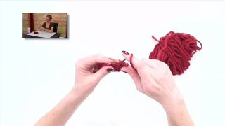 Knitting Help  Purl Front and Back or pfb [upl. by Litt498]