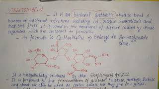 Lecture  Production of Streptomycin using fermentation [upl. by Libna]