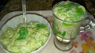 Buko Pandan RecipeHomemadBuko pandan Recipe by Good Luck Channel [upl. by Ahsikat]