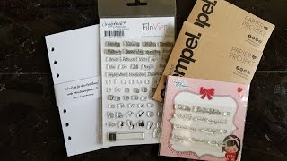 Quick Tip DIY Tutorial FILOFAX  Einlagen [upl. by Anipsed]