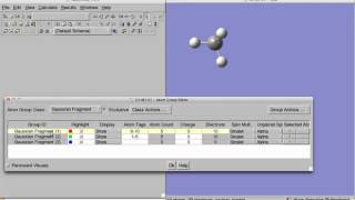 Using Gaussview to prepare an input with counterpoise correction [upl. by Sweet]