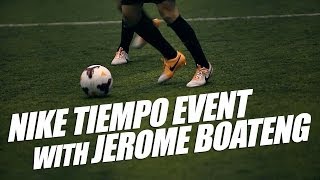 Nike Tiempo 5 and 94 Event in Munich with Jerome Boateng [upl. by Hasen]