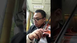 If I Aint Got You Alicia Keys violin [upl. by Dhaf]