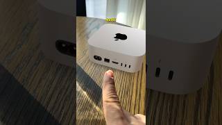 New M4 Mac mini is SO CUTE macmini [upl. by Rebmak]