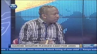 Betty Kyalo interviews Sonko on his fire arms pledge [upl. by Yecnahc]