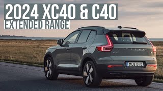 2024 VOLVO XC40 amp C40 EXTENDED RANGE [upl. by Llenehc276]