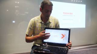 Toshiba Qosmio F750 3D  Which first look review [upl. by Bone]