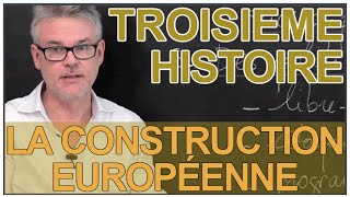 La construction européenne  Histoire  3e  Les Bons Profs [upl. by Inafets]