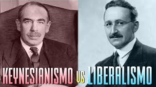 LIBERALISMO vs KEYNESIANISMO  DIFERENCIAS y CRITICAS [upl. by Maroney]