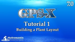 GPSX Tutorial 1 Building a Plant Layout [upl. by Kassey]