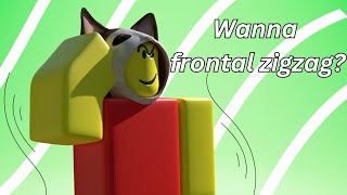 How to Do Frontal ZigZag super blox soccer Sbs [upl. by Ardnauq]