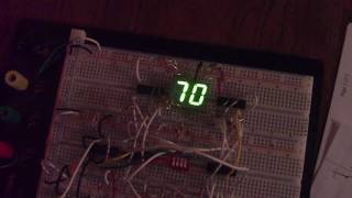 2 Digit 7 Segment LED Up Down Counter [upl. by Trebbor789]