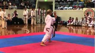 GKR Karate kata Shisochin Natasha Hammersley [upl. by Phaih852]