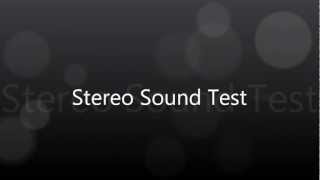 HD Stereo Sound Test Free and Online Sample [upl. by Asiela]