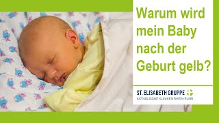 Neugeborenengelbsucht Hyperbilirubinämie – Warum wird mein Baby nach der Geburt gelb [upl. by Yecal]