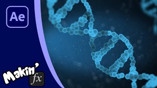 3D DNA in After Effects no plugins [upl. by Miett521]