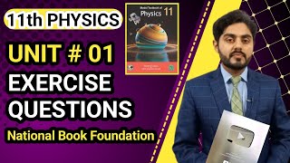 11th physics short questions unit 1 NBF  Exercise questions unit 1 class 11  federal board [upl. by Wildee]