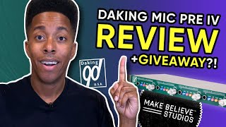 Preamp Review Daking MicPre 4TMIC GIVEAWAY [upl. by Carnahan]