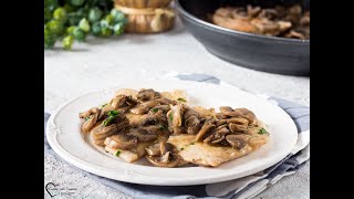 SCALOPPINE DI TACCHINO AI FUNGHI [upl. by Rakel]