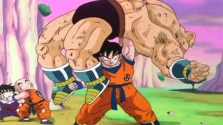 Dragon Ball Z KaiGoku Uses Kaioken On Nappa [upl. by Lehsreh]