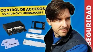 CONTROL DE ACCESOS CON TU MÓVIL  MICROACCESS [upl. by Ardnuat582]