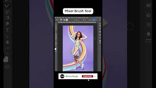 How to use Mixer Brush Tool in Photoshop  Photoshop Tutorial Pt 44 [upl. by Barthol]