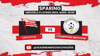 MKS Cracovia  AP Champions Miechów sparing 11022024 [upl. by Ire]