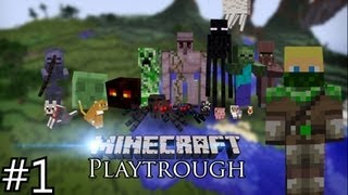 Minecraft  Playtrough  1 NIEUWE COMPUTER [upl. by Ahsena]