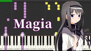 Madoka Magika  Magia Piano Tutorial Kalafina [upl. by Pack]