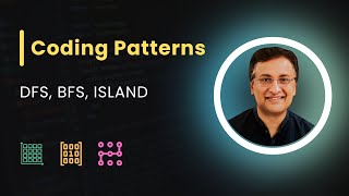 Coding Interview Patterns DFS BFS Flood Fill [upl. by Olumor]