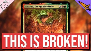 This is Broken  Anzrag the QuakeMole  Murders at Karlov Manor Spoilers  Blightsteel  MTG [upl. by Davin]