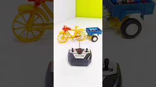 Making Mini Cycle with DC motor  Cycle Powered by DC Motor  How To Make a Cycle with DC Motor [upl. by Drawde]