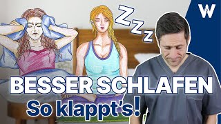 Einschlafprobleme So klappts bei Schlaflosigkeit 5 effektive Wege um einzuschlafen [upl. by Ailam]