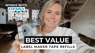 Label Maker Tape Refill for Dymo Review [upl. by Silva489]