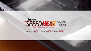 Introducing Sterno SpeedHeat [upl. by Enelyar865]