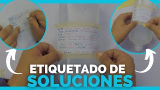 ✅Como ROTULAR UN MEMBRETE para SOLUCIONES  PASO A PASO  ENFERMERIA [upl. by Anilas]