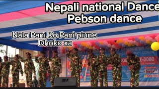 Hamilai Nala Pani Ko Pani piune dhoko xa  Nepali National Dance  pebson Dance  The soul studio [upl. by Oribelle]