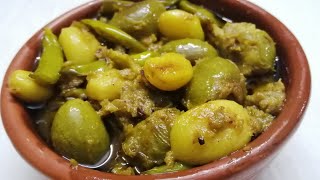 জলপাইয়ের টক ঝাল মিষ্টি আচার I Jolpai Achar Recipe in bangla [upl. by Halilad]