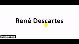 Como pronunciar René Descartes [upl. by Phedra]