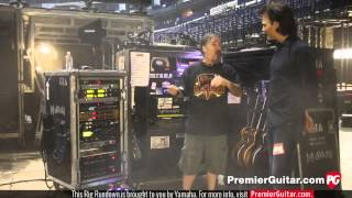 Rig Rundown  Def Leppards Phil Collen Vivian Campbell amp Rick Savage 2014 [upl. by Ssirk]