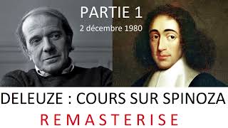 Gilles Deleuze  cours sur Spinoza n°114 remasterisé en 2023 [upl. by Malinowski]